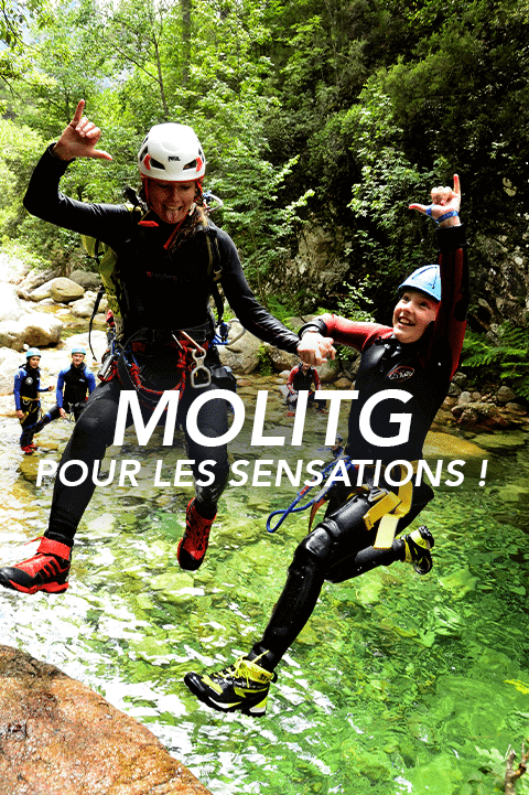 canyoning leucate molitg