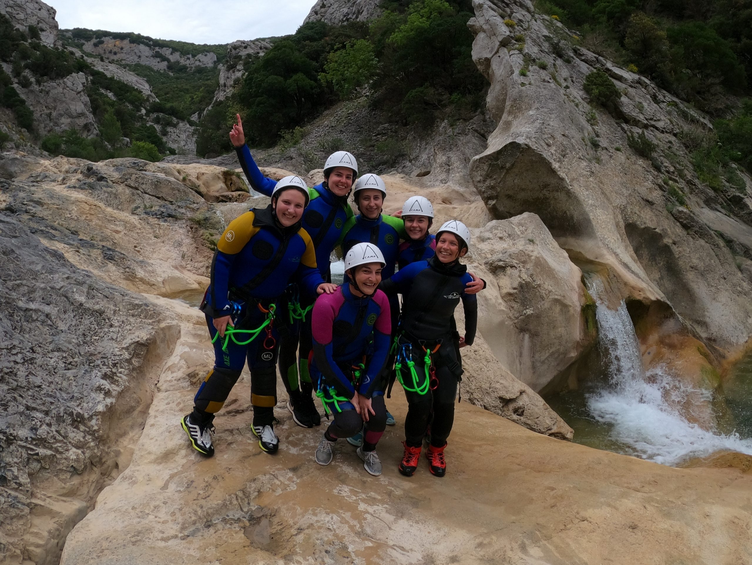 canyoning team building